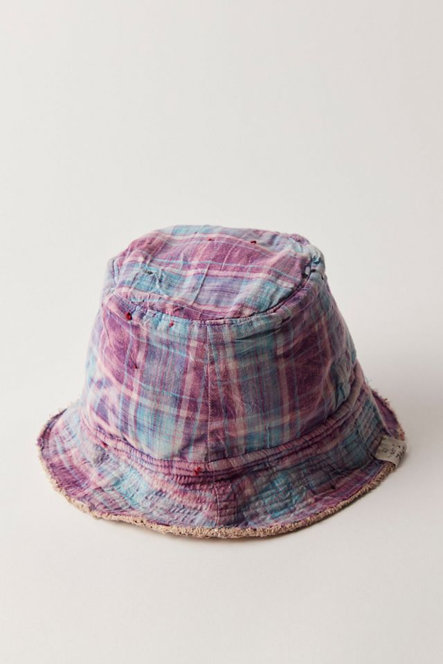 Magnolia Pearl Patchwork Bucket Hat #1