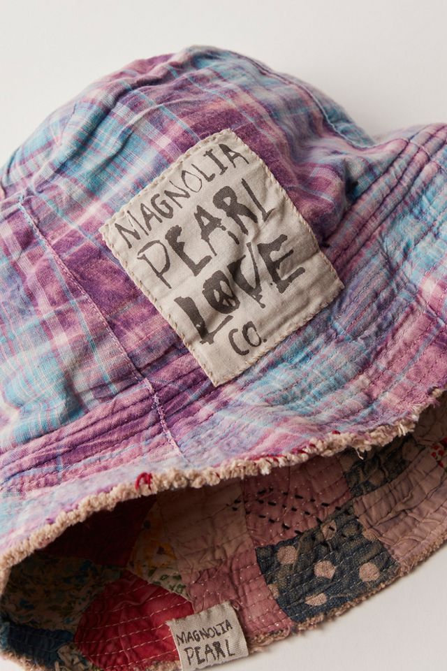 Magnolia Pearl Patchwork Bucket Hat #2