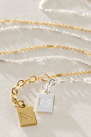 Window Delicate Anklet by Miranda Frye at Free People in Silver