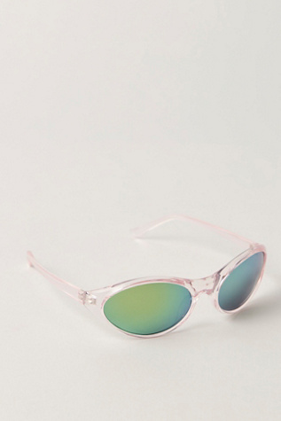 Женские солнцезащитные очки Free People Noir Buggy Sunglasses, цвет: Серебряный — фото 2