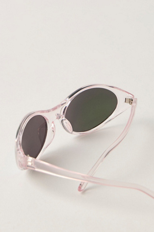 Женские солнцезащитные очки Free People Noir Buggy Sunglasses, цвет: Серебряный — фото 3