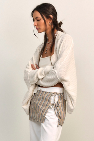 Beach Break Stripe Sarong at Free People in Cabana Combo, Size: M/L