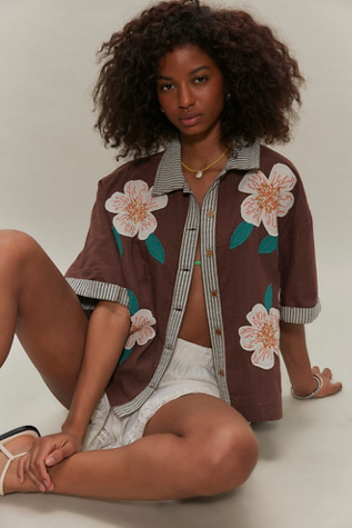 Chemise à appliqué floral We The Free