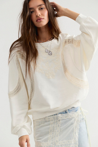 Love Lace Sweatshirt