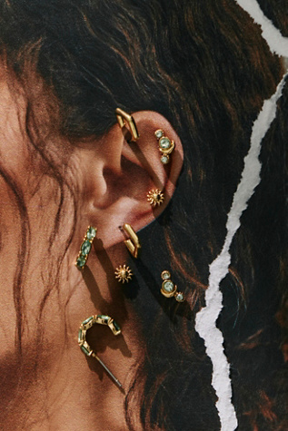 Stardust Studs by Free People in Gold