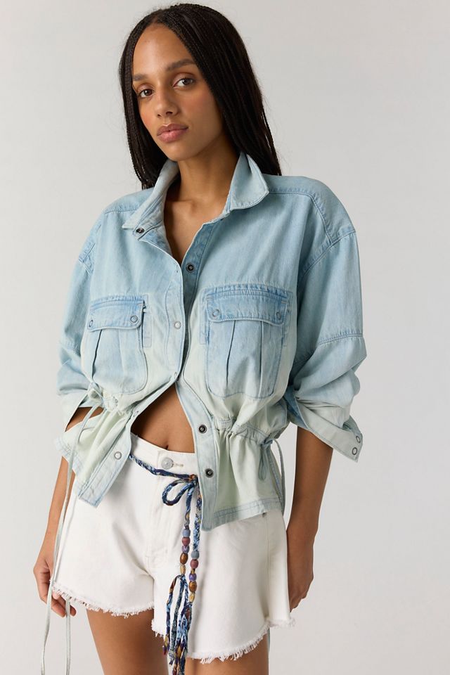 We The Free Sunout Chambray Top #2