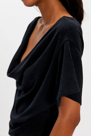We The Free Waterfall Cowl-Neck Top