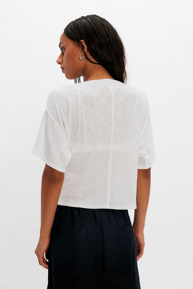 We The Free Tinsley Waterfall Cowl-Neck Top #1