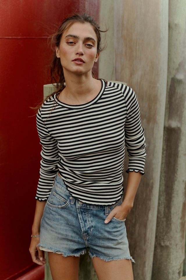 We The Free Easy Does It Striped Tee #5