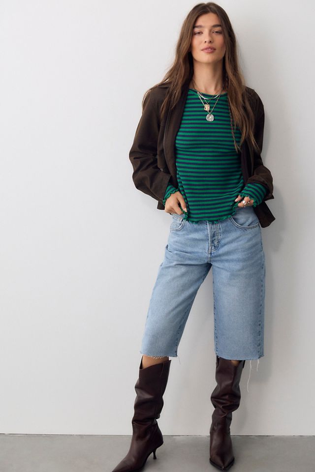 We The Free Easy Does It Striped Long Sleeve Tee #2
