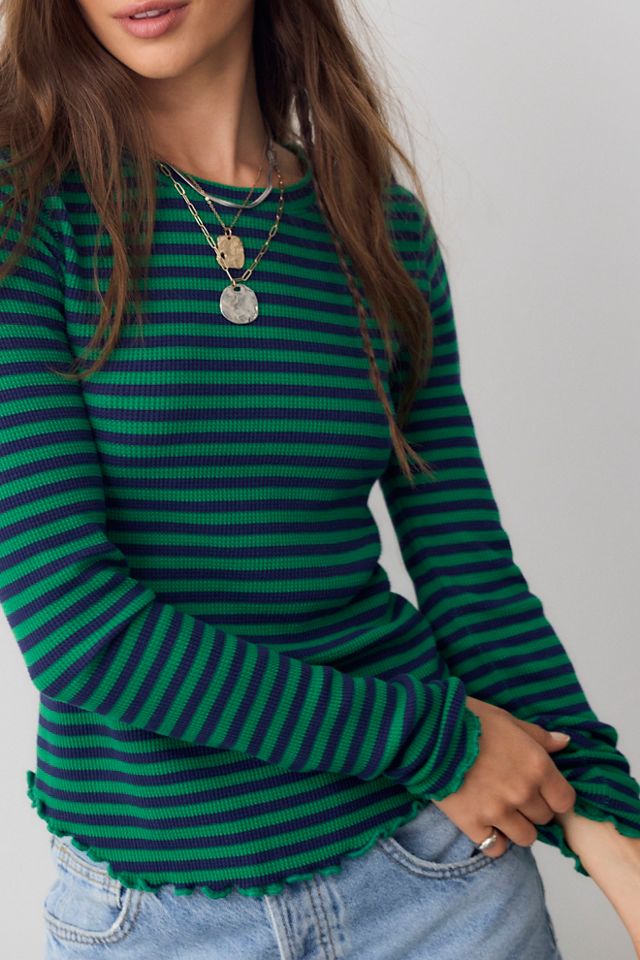 We The Free Easy Does It Striped Long Sleeve Tee #3