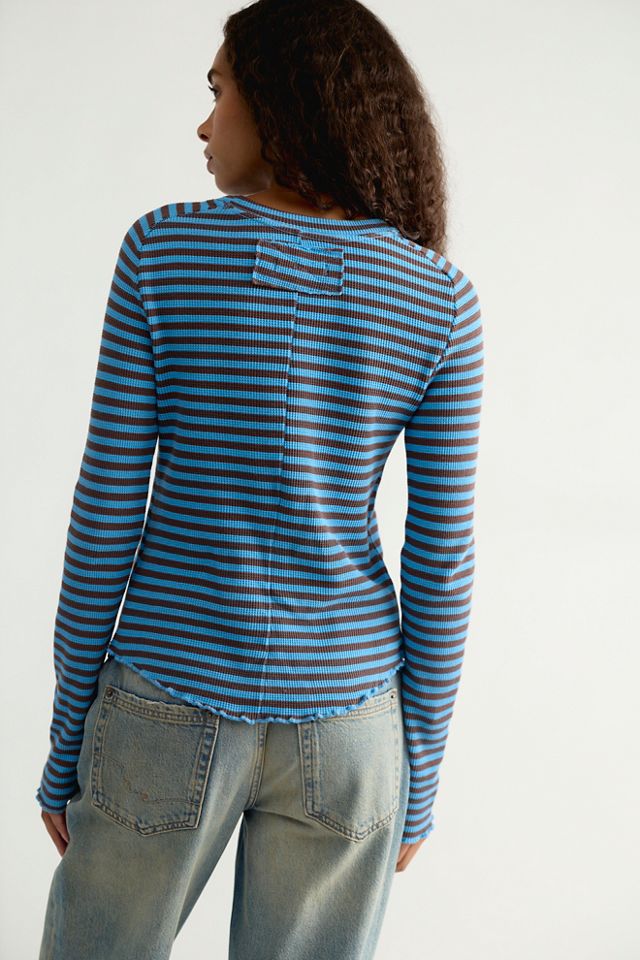 We The Free Easy Does It Striped Tee #1