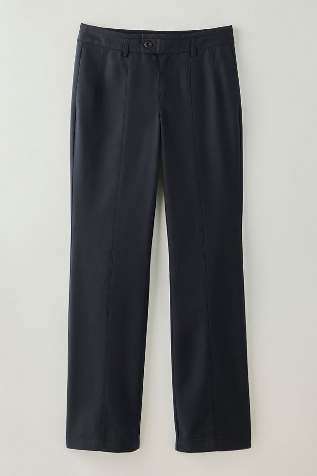 Set On You Slim Solid Trousers #2