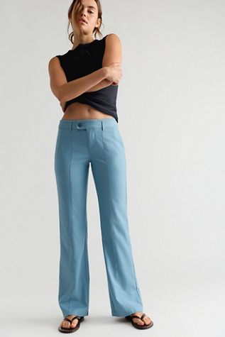 Set On You Slim Solid Trousers