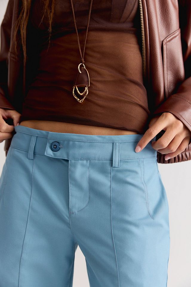 Set On You Slim Solid Trousers #2