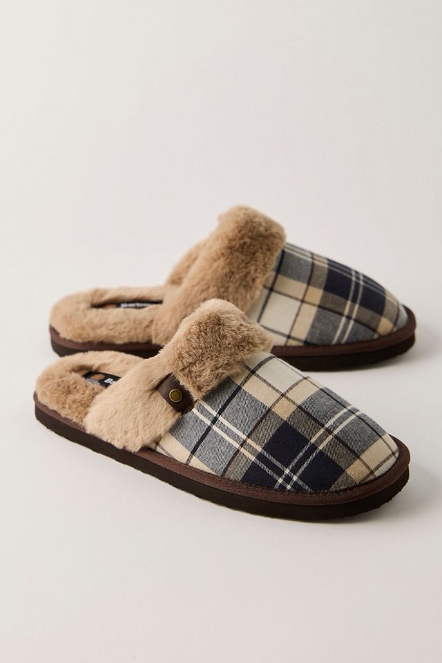 Pantoufles tartan Claudia Barbour #1