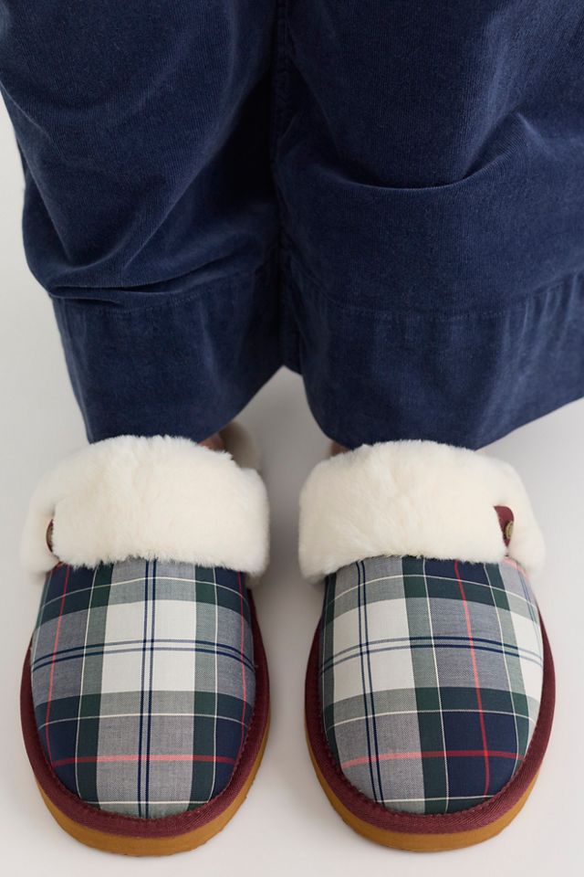Barbour Claudia Tartan Slippers #1