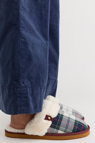 Barbour Claudia Tartan Slippers