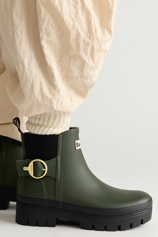 Barbour Hepburn Ankle Wellington Boots by Free People