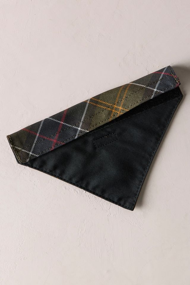 Barbour Tartan Dog Bandana #1