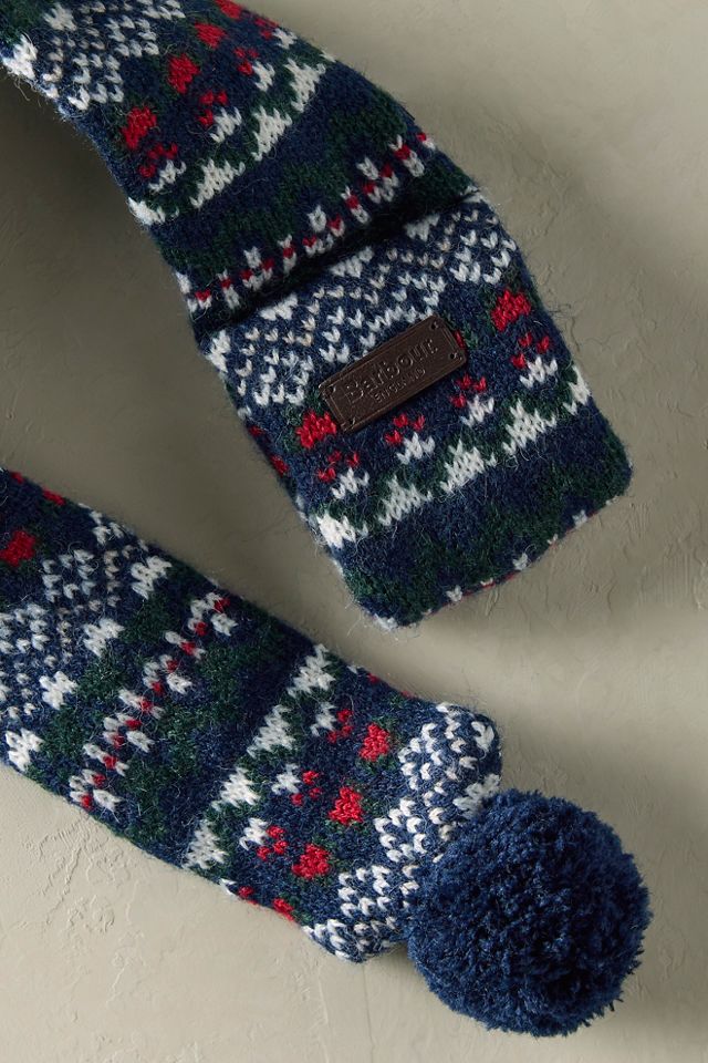 Barbour Marlow Fairisle Dog Scarf #1