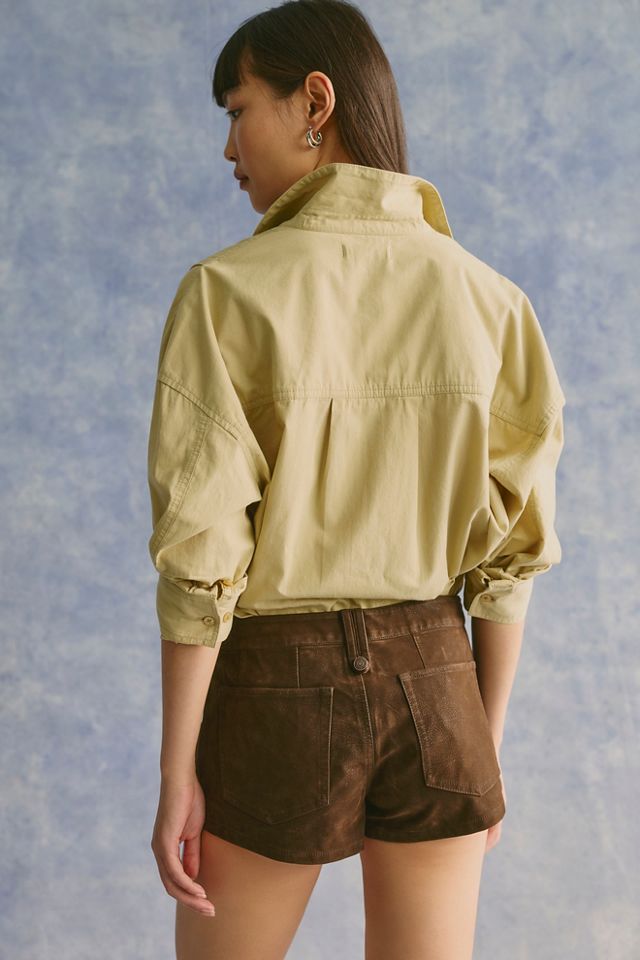 We The Free Vagabond Vegan Suede Shorts #1