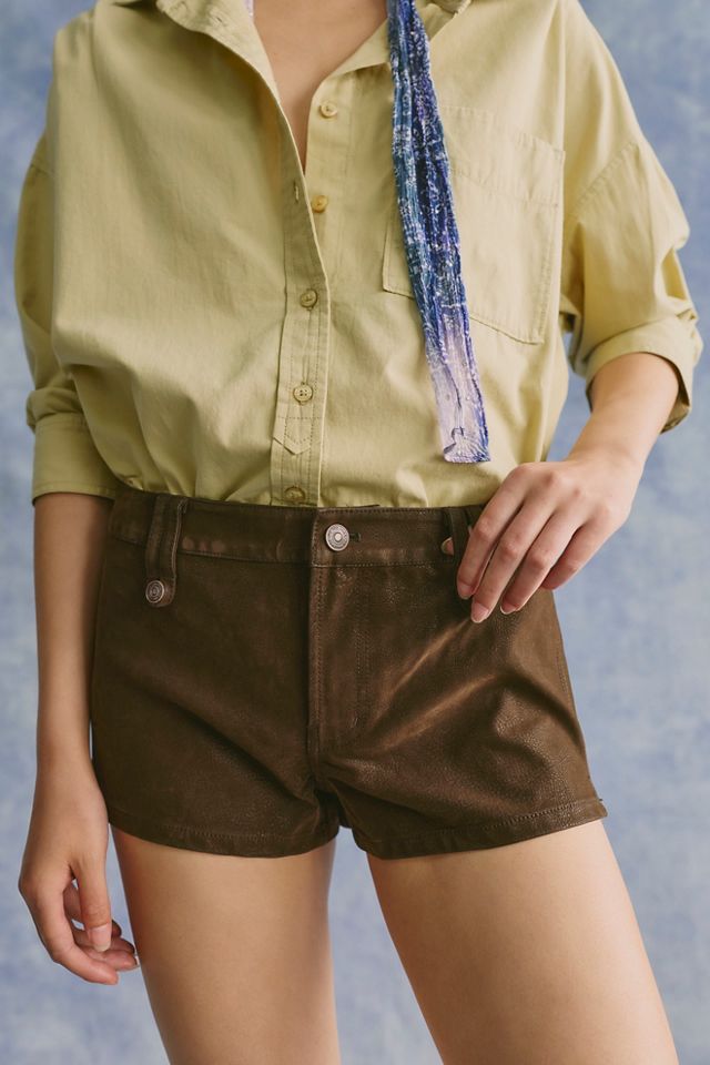 We The Free Vagabond Vegan Suede Shorts #3