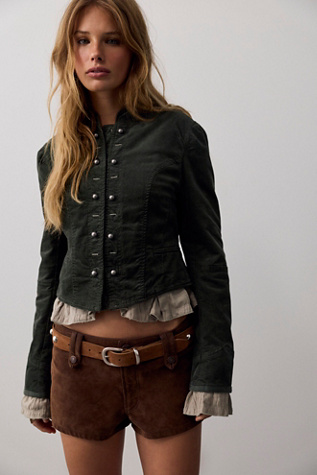 We The Free Vagabond Vegan Suede Shorts