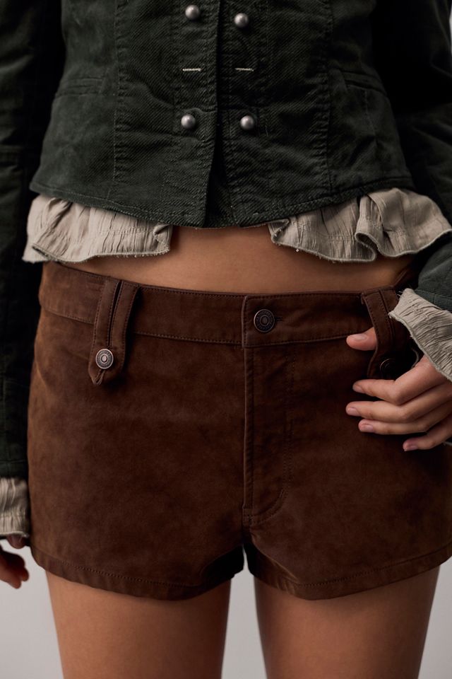 We The Free Vagabond Vegan Suede Shorts #3