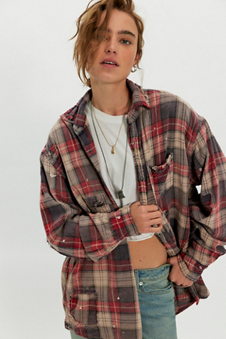 Magnolia Pearl Boyfriend Shirt at Free People