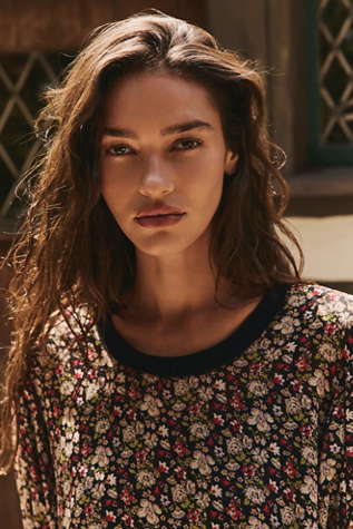 Женское платье Free People Courtside Crush Maxi, цвет: Чёрный комбинированный — фото 4