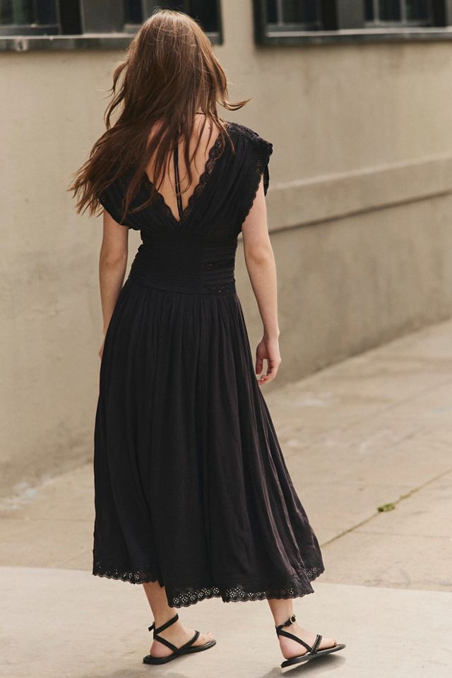 Swimming Across The Sky Midi Dress #3
