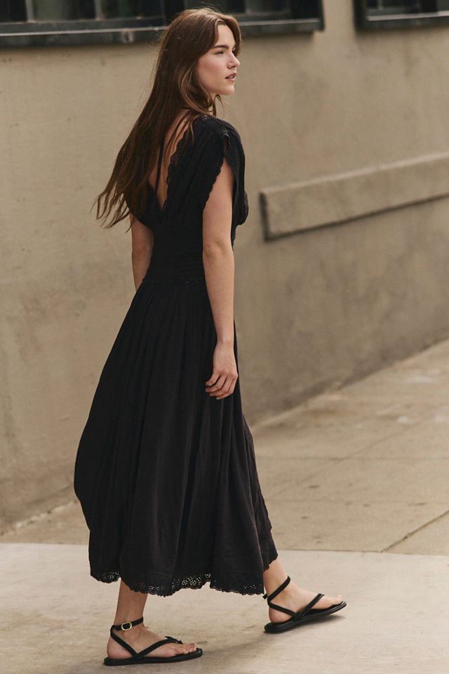 Swimming Across The Sky Midi Dress #2