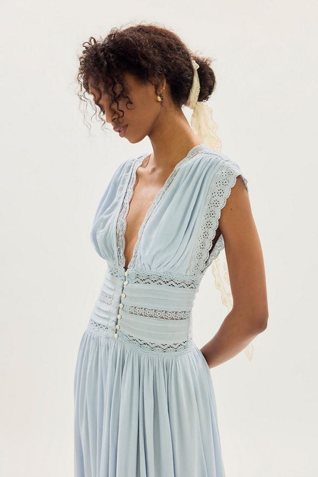 Swimming Across The Sky Midi Dress #2
