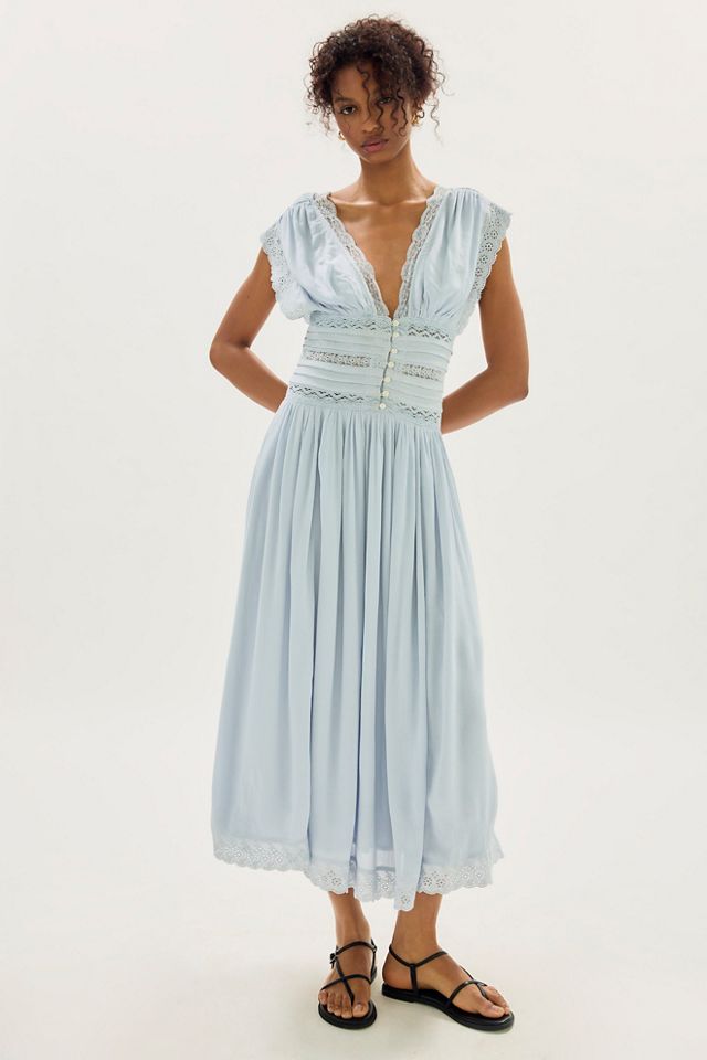 Swimming Across The Sky Midi Dress #3