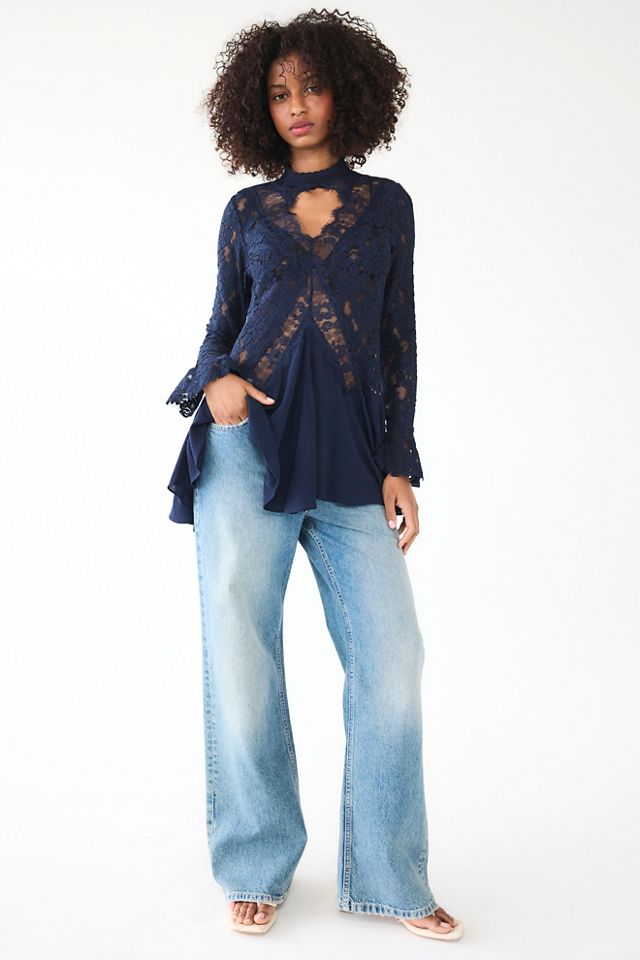 First Crush Lace Tunic | Free People