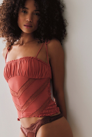 All Yours Cami by Intimately at Free People in Pink, Size: S