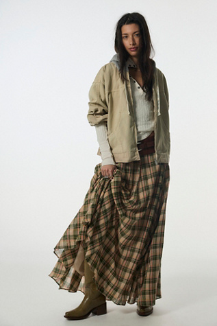 Ives Mid-Rise Pull-On Maxi Skirt