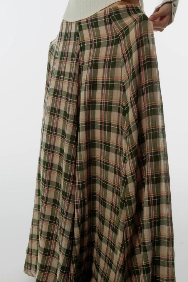 Ives Mid-Rise Pull-On Maxi Skirt thumbnail 2
