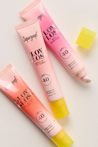 Бальзам для губ с блеском Supergoop! Glow Gloss, SPF 40, цвет: Розовый — фото 2