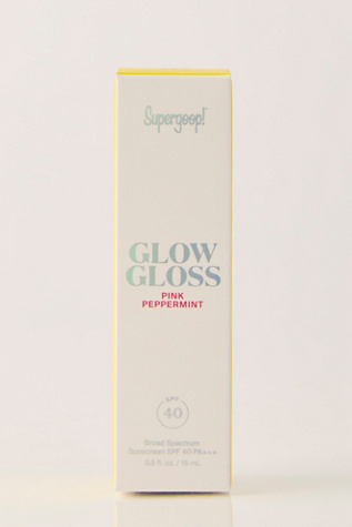 Бальзам для губ с блеском Supergoop! Glow Gloss, SPF 40, цвет: Розовый — фото 5