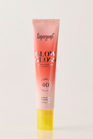 Supergoop! Glow Gloss Lip Balm SPF 40 at Free People in Pink