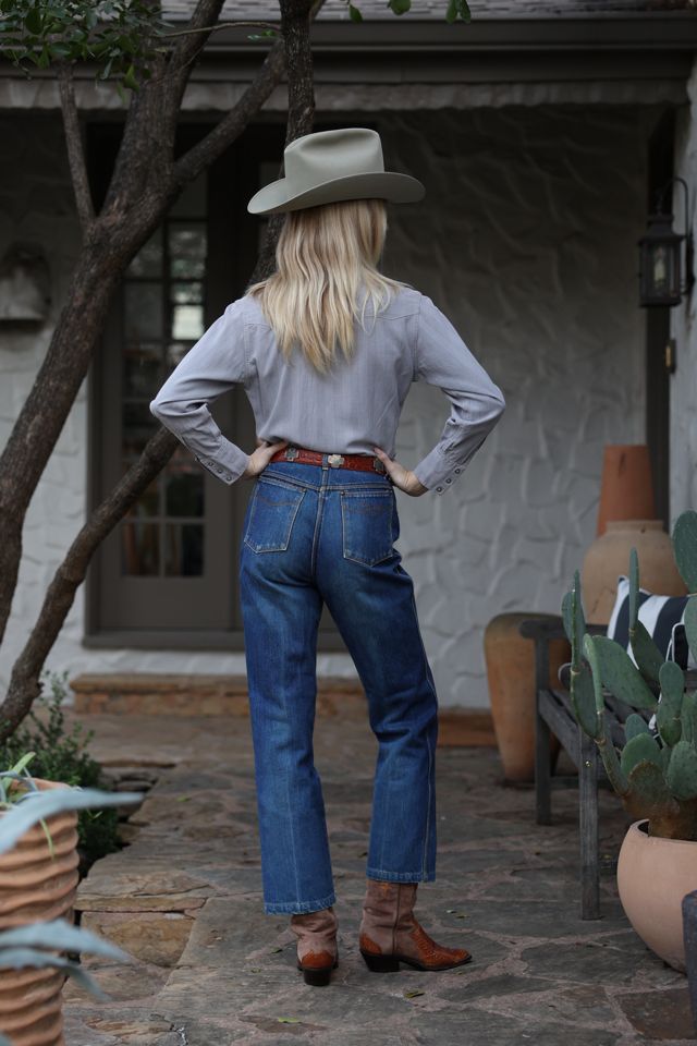 Vintage 1970s Gloria Vanderbilt High-Waist Straight Leg Jeans by Lauren Owen of Texas #2