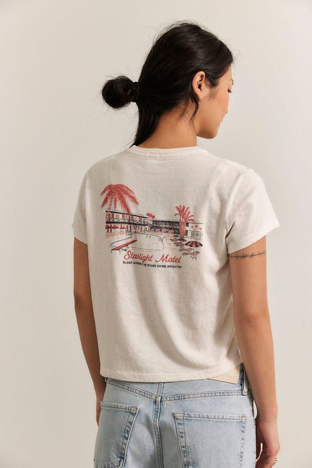 T-shirt ample Starlight Motel RE/DONE #1