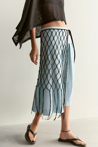Neptunes Net Sarong by Free People in Black