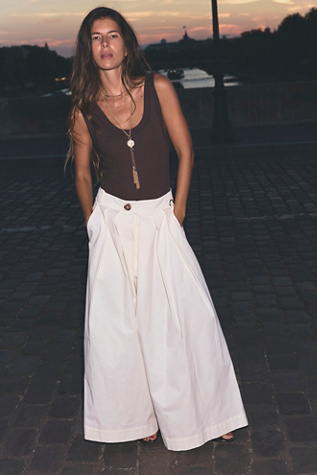 Lasting Impression Wide-Leg Trousers