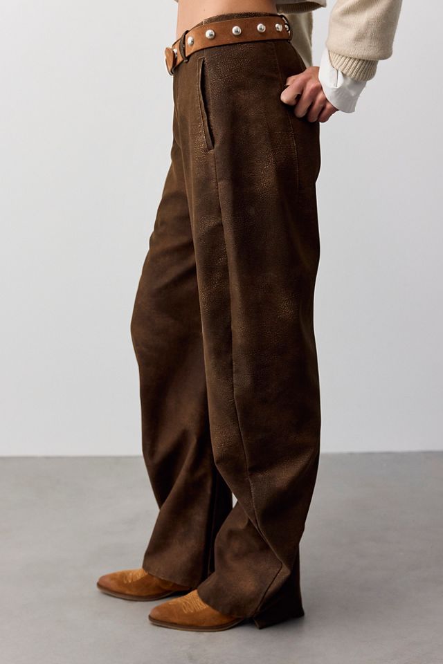 We The Free Spotlight Vegan Suede Trousers #2