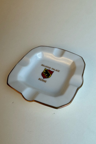 Vintage Bellevue Palace Berne Porcelain Ashtray, selected by Stagecoach Home Design LLC