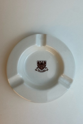Vintage Caspari Porcelain Ashtray Furnished by The Ritz-Carlton New York, selected by Stagecoach Home Design LLC