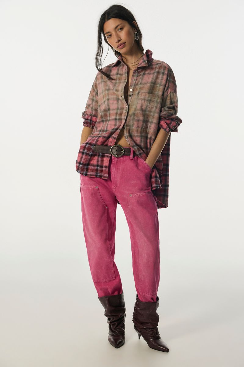 We The Free Emily Carpenter Jeans in Pink Panther